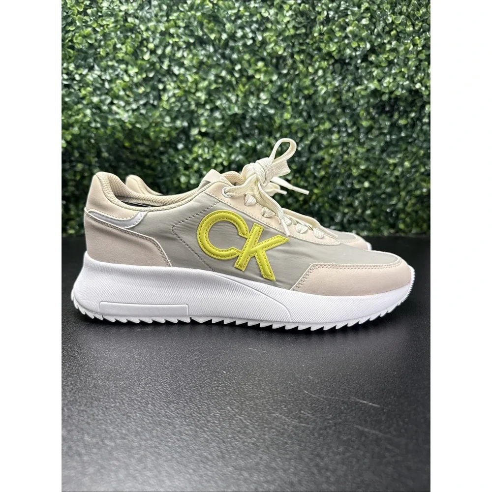 Calvin Klein Piero Sneakers Womens Size 8.5 M Shoes